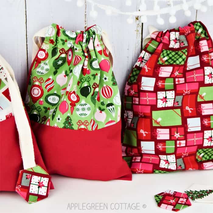 diy reusable gift bag