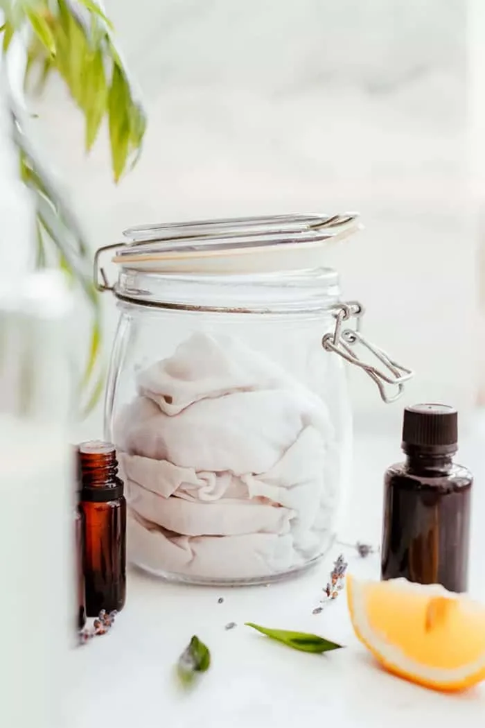 homemade dust wipes