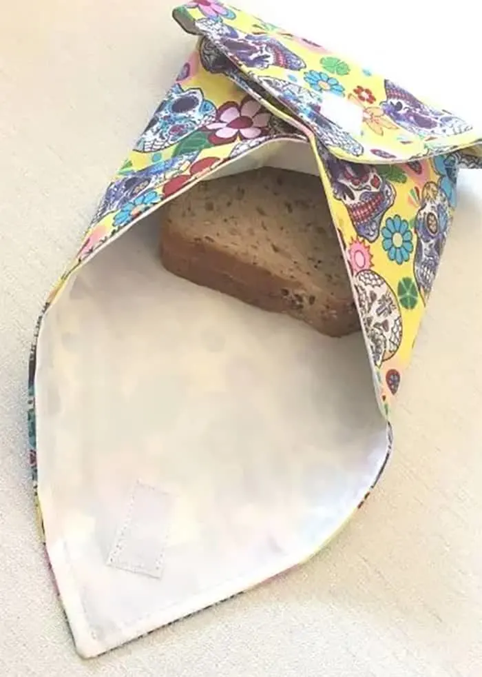 diy reusable sandwich wrap