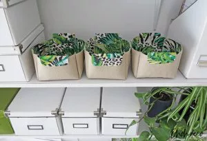 diy fabric basket