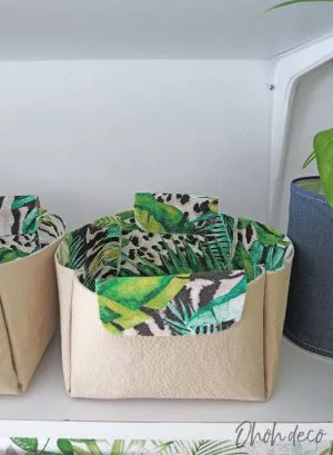 diy fabric basket