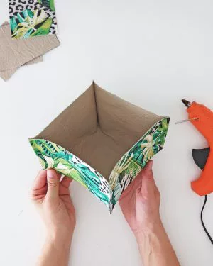 diy fabric basket