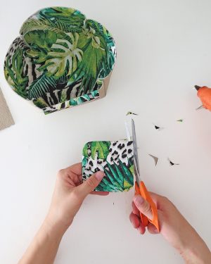 diy fabric basket