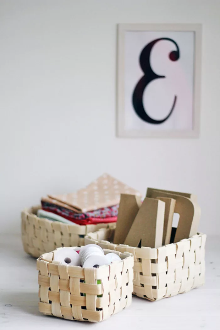 DIY Storage boxes and Baskets