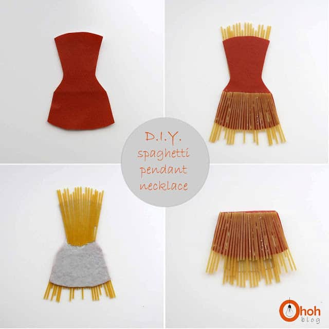 Pasta necklace...again!