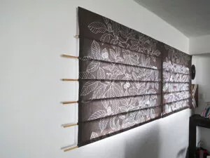 how to sew roman blinds