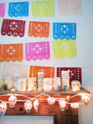 how to make diy papel picado