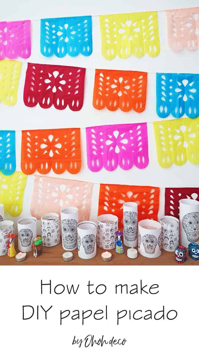 how to make diy papel picado