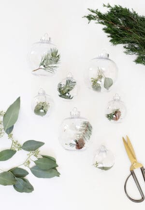 diy scandinavian christmas ornaments