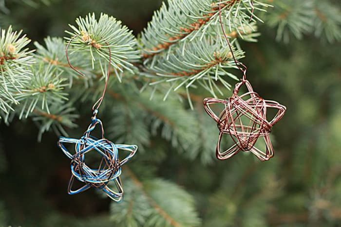 diy scandinavian christmas ornaments