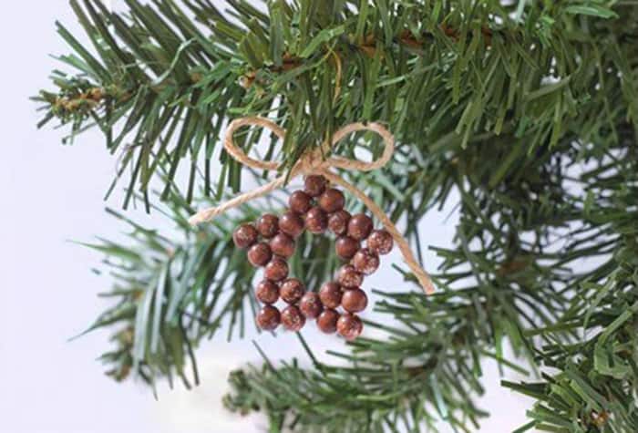 diy scandinavian christmas ornaments