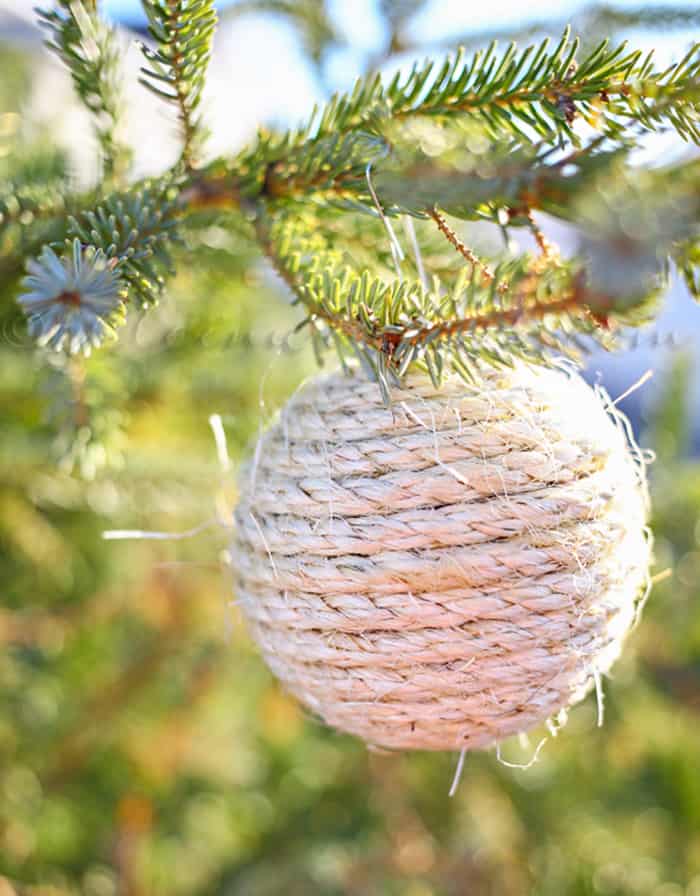 diy scandinavian christmas ornaments