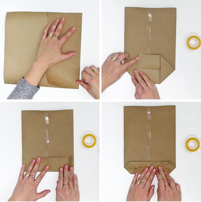 How to make a paper gift bag