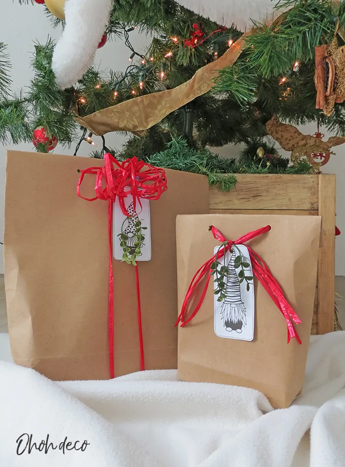 How to make a paper gift bag