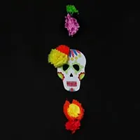 Sugar skull decoration