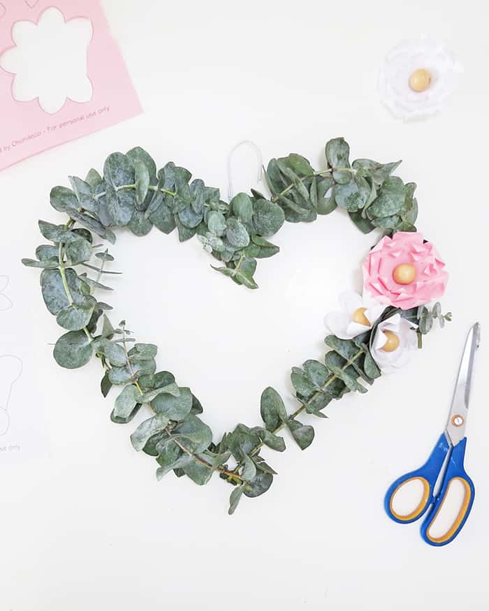 heart shaped wreath