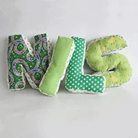 How to make letter pillow