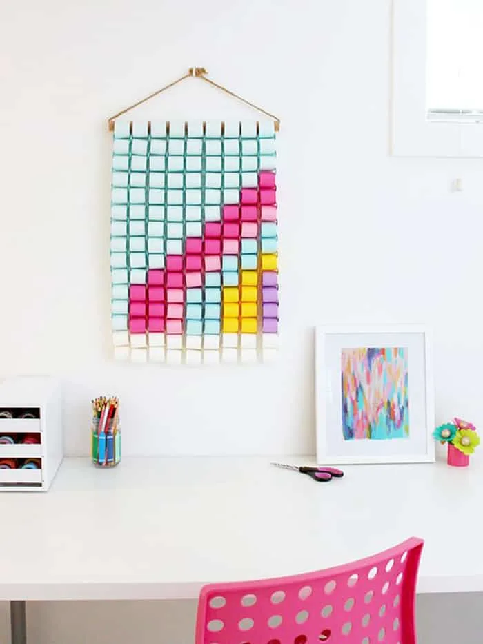 paper wall hanging
