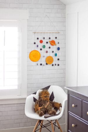 space stars wall decor