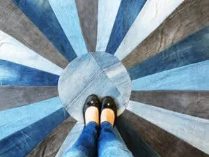 diy denim rug