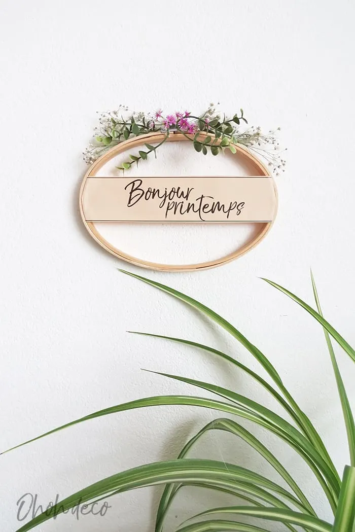 easy spring wreath diy