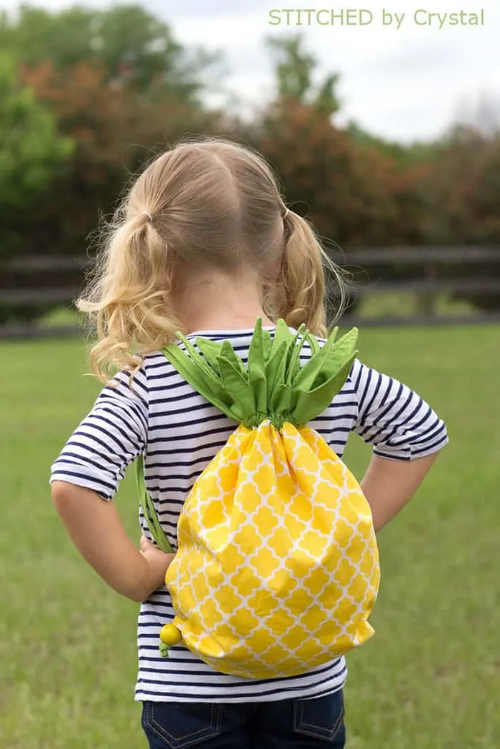 pineapple bag free pattern