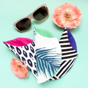 easy to make sun glasses case