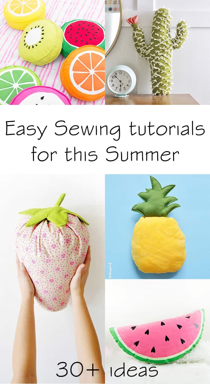 sewing project ideas for summer pin 4 - Ohoh deco