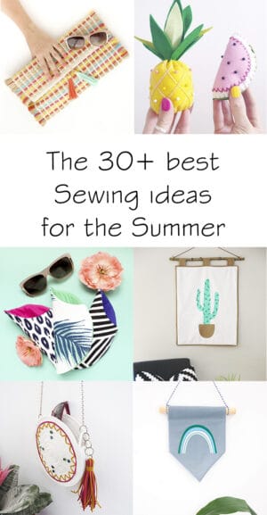 30 easy sewing ideas for the summer