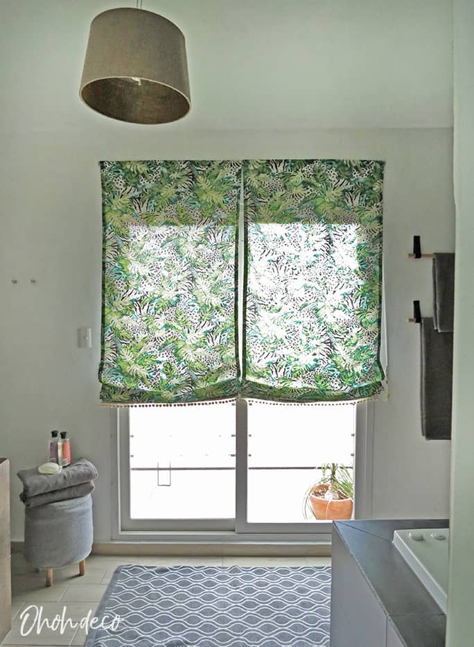 How To Make Relaxed Roman Shades Ohoh