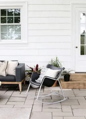 outdoor chair makeover