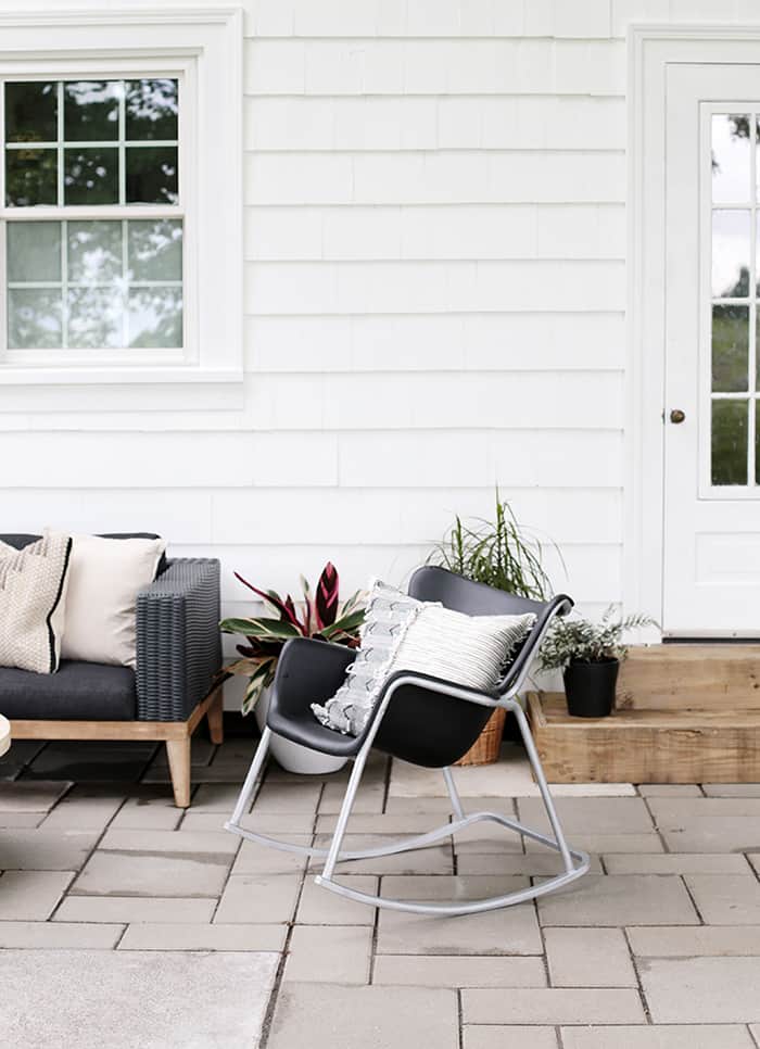 outdoor chair makeover