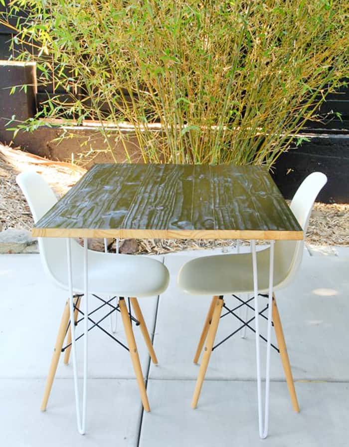 diy outdoor table