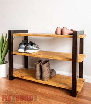 diy shoe rack