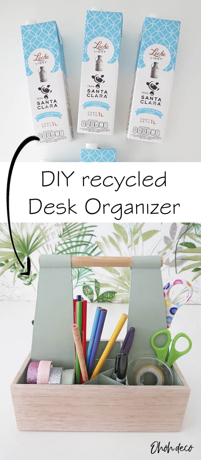 diy desk organizer caddy