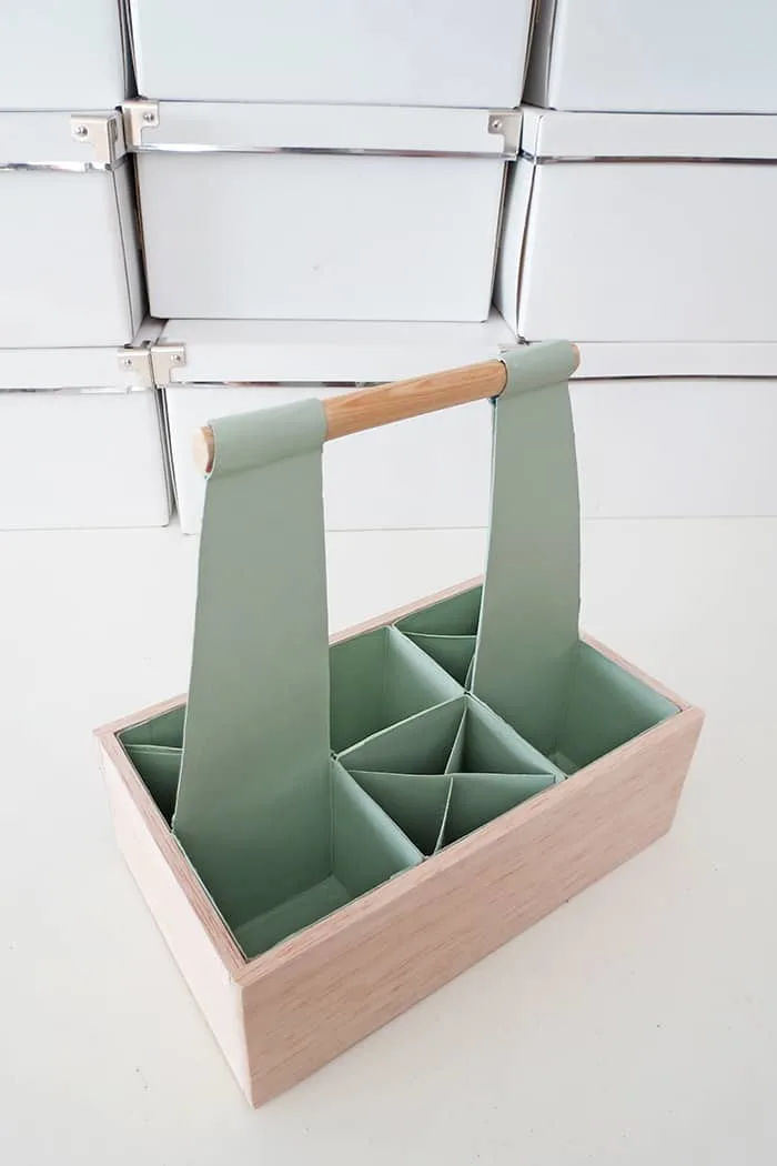 diy dsk organizer with handle