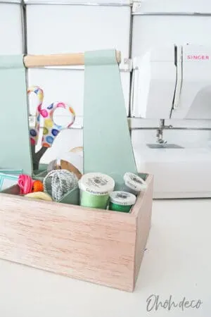easy to make diy sewingcaddy