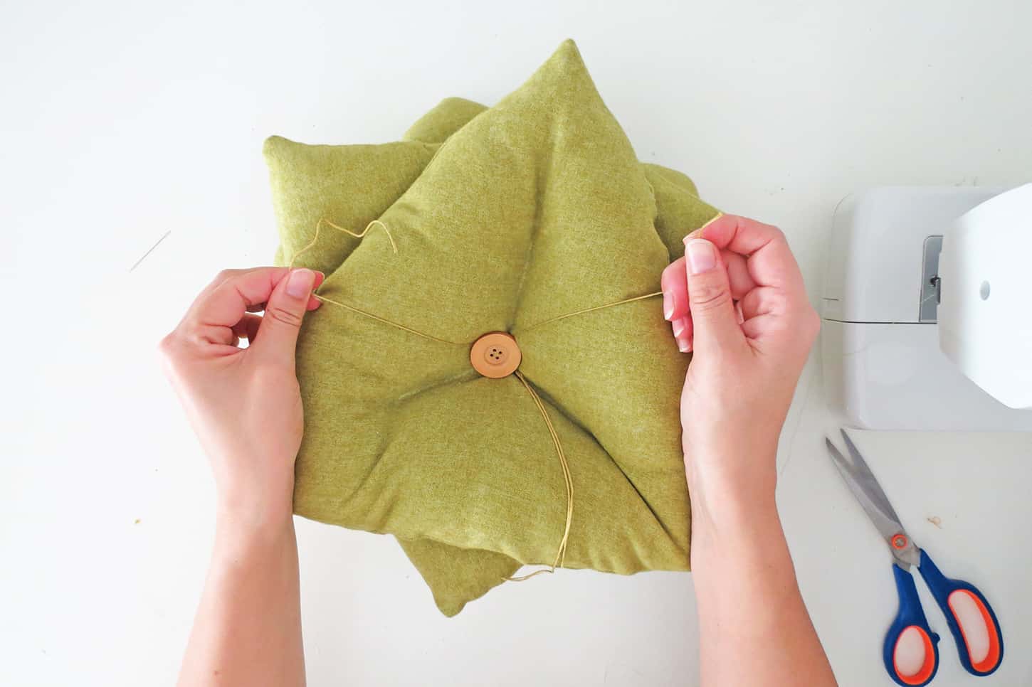 DIY succulent pillow pattern tuto 37 Ohoh deco