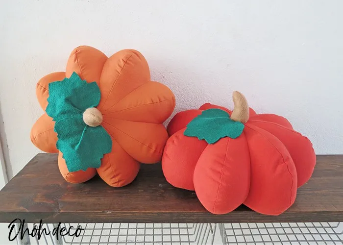 Sew a Pumpkin Fall Pillow - Welcome To Nana's