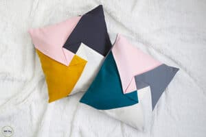 origami pillow cover
