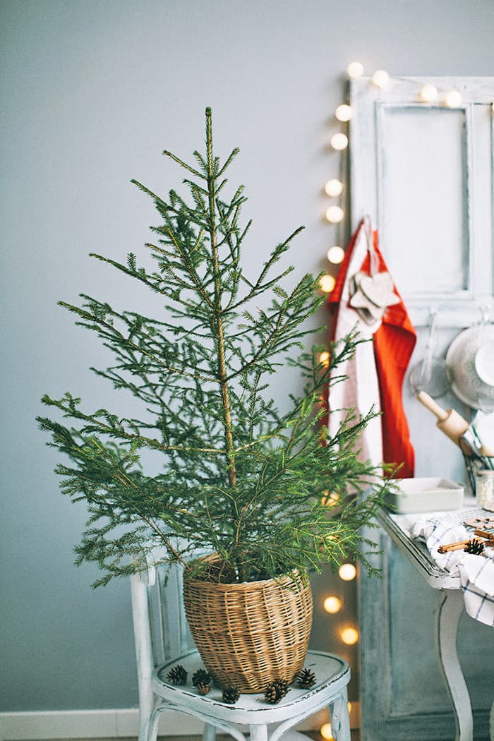 How to decorate a Scandinavian Christmas tree?