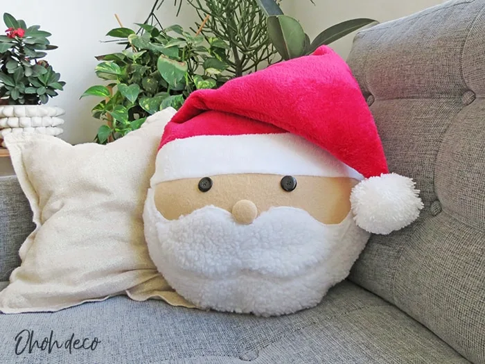 santa pillow pattern