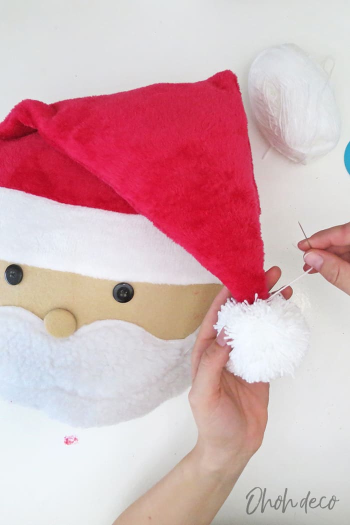 sew a santa pillow