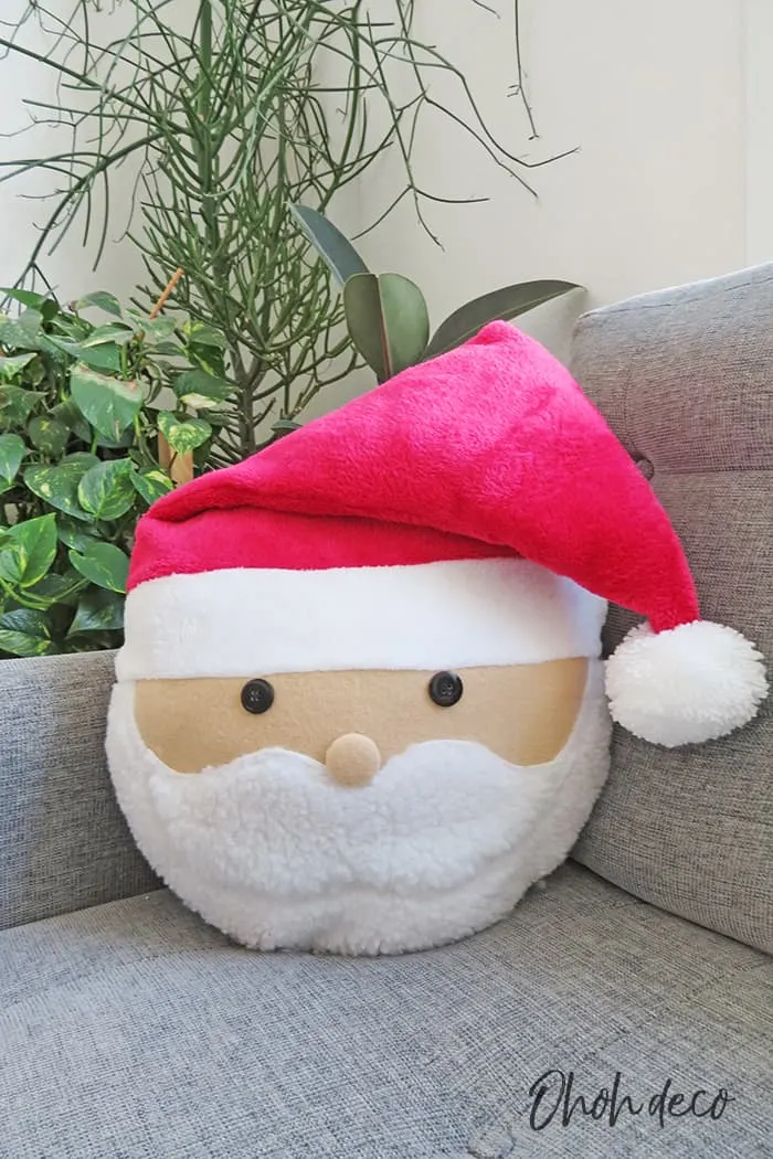 santa pillow pattern