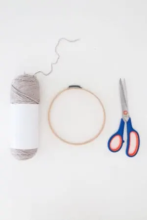 supplies to make diy large pom poms