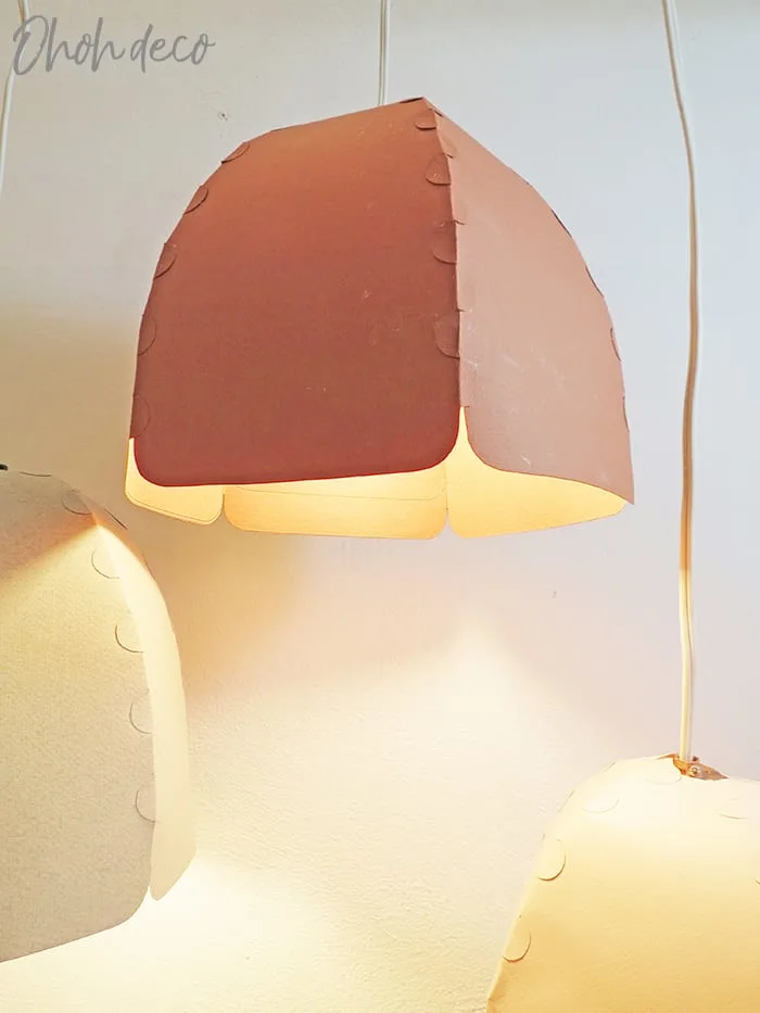 diy paper lampshade