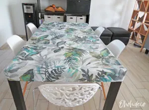 Easy to make fitted table cover