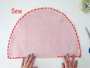how to sew placemats