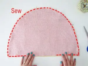 how to sew placemats