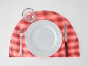 Easy DIY placemats